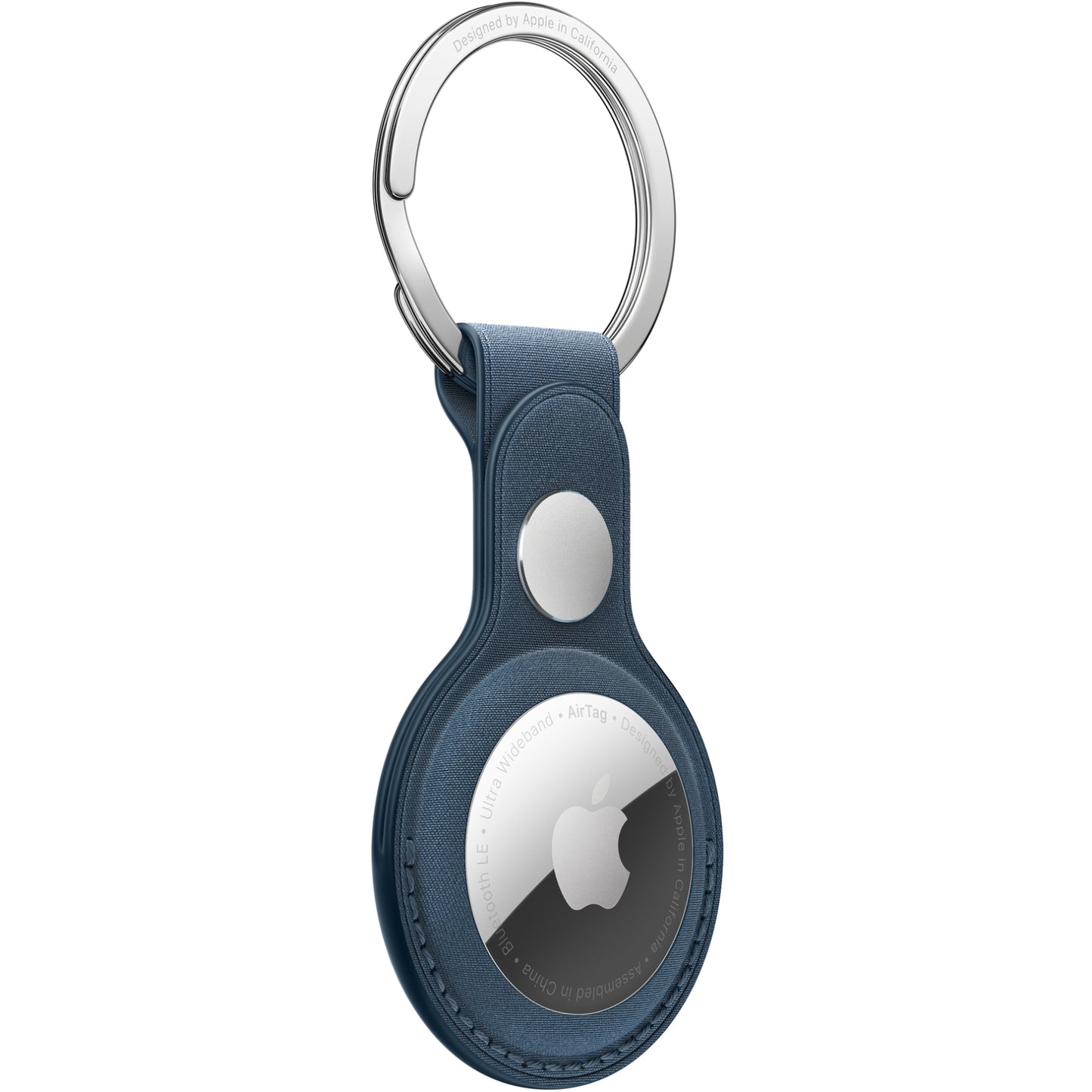 MT2K3ZM/A Apple Airtag FineWoven Key Ring Pacific Blue