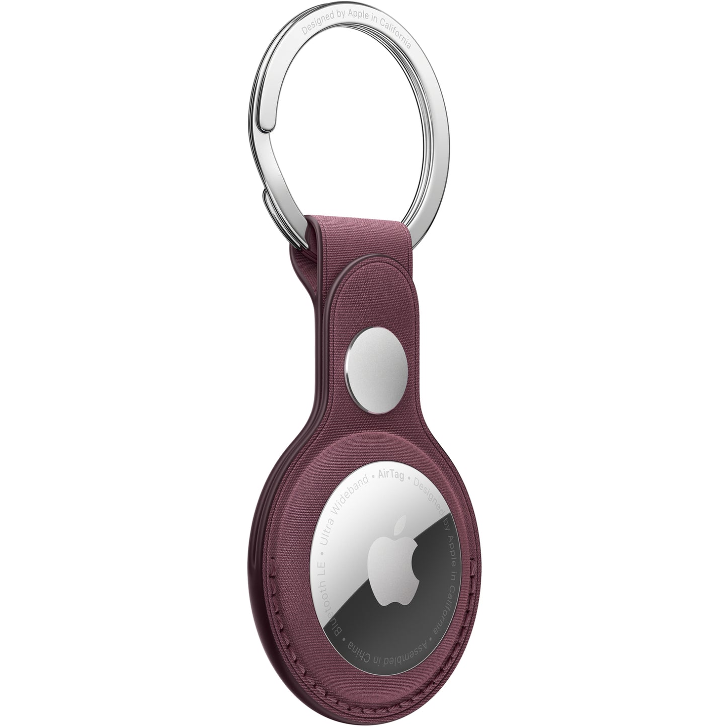 MT2J3ZM/A Apple Airtag FineWoven Key Ring Mulberry