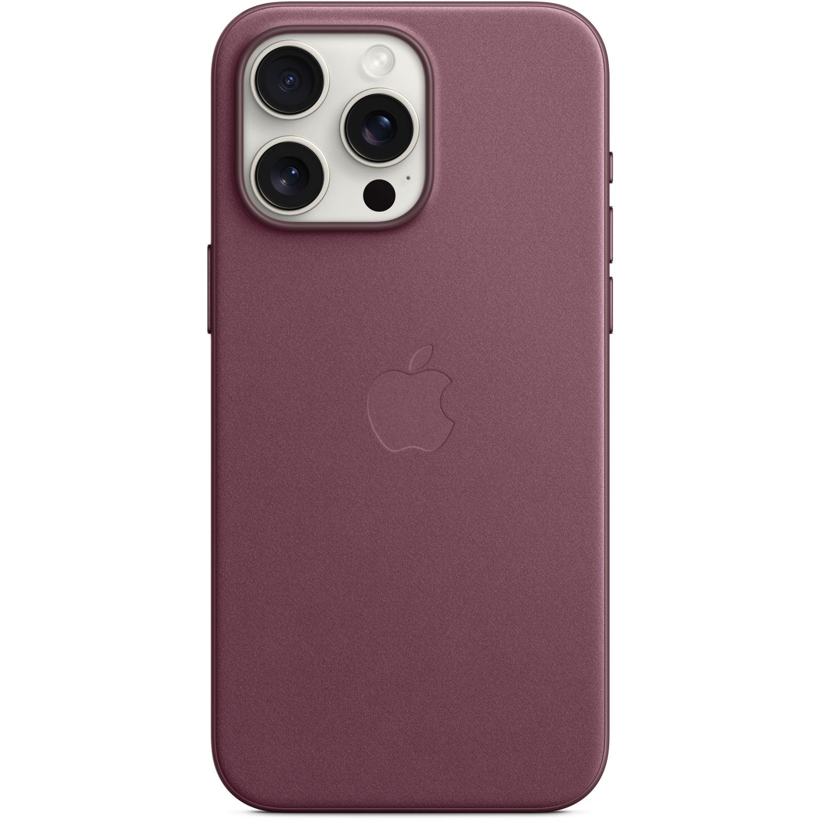 MT4X3ZM/A Apple FineWoven Case with MagSafe iPhone 15 Pro Max Mulberry