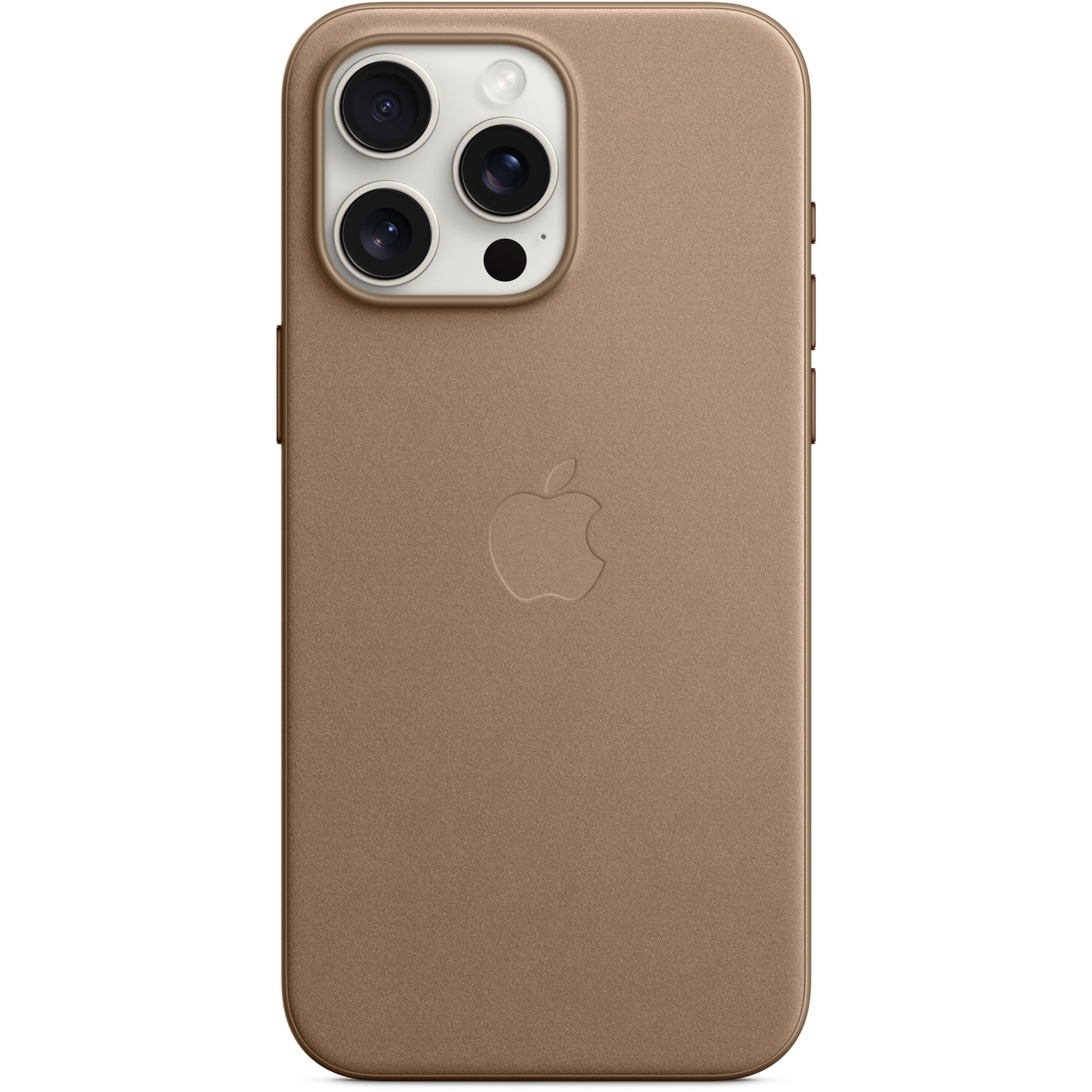 MT4W3ZM/A Apple FineWoven Case with MagSafe iPhone 15 Pro Max Taupe