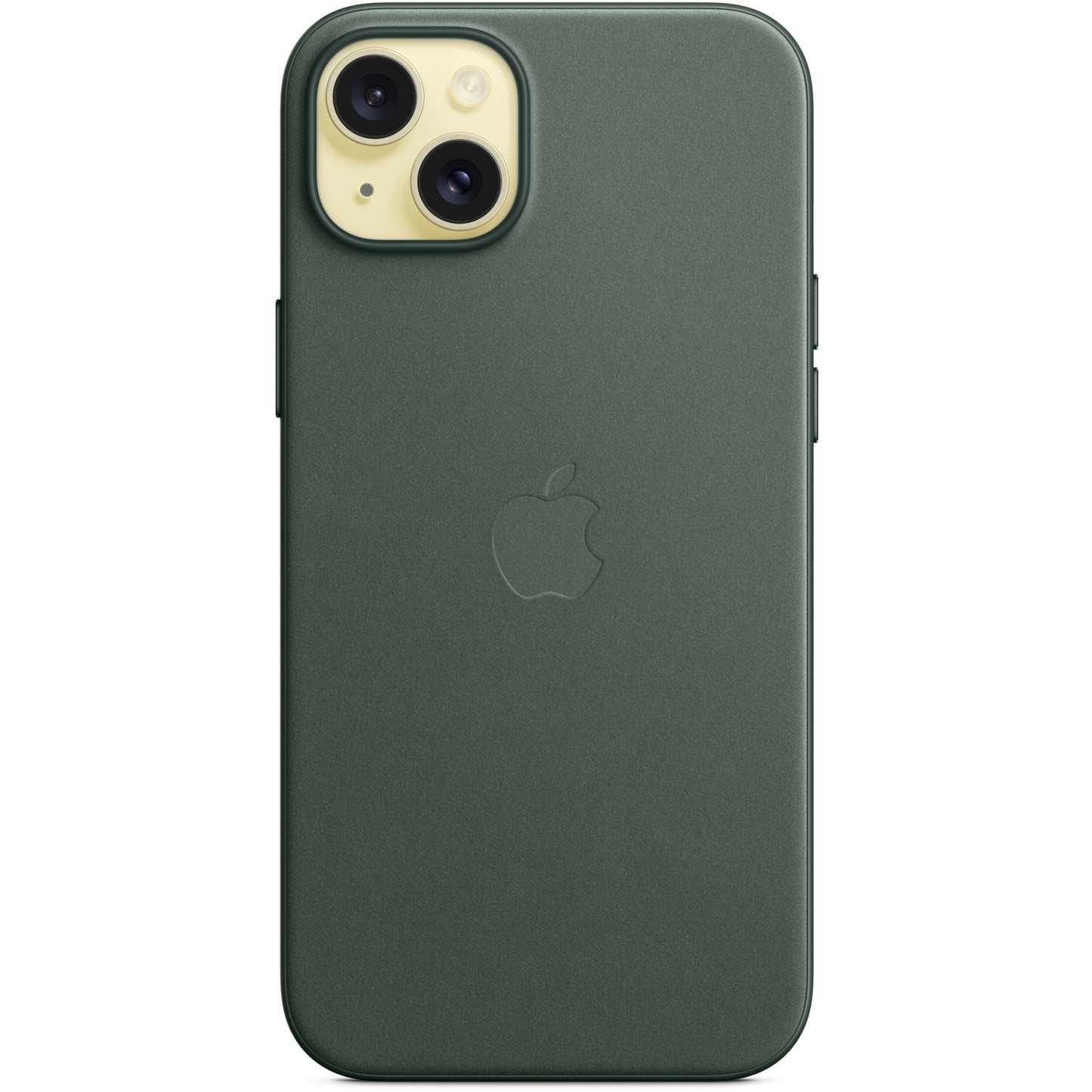 MT4F3ZM/A Apple FineWoven Case with MagSafe iPhone 15 Plus Evergreen