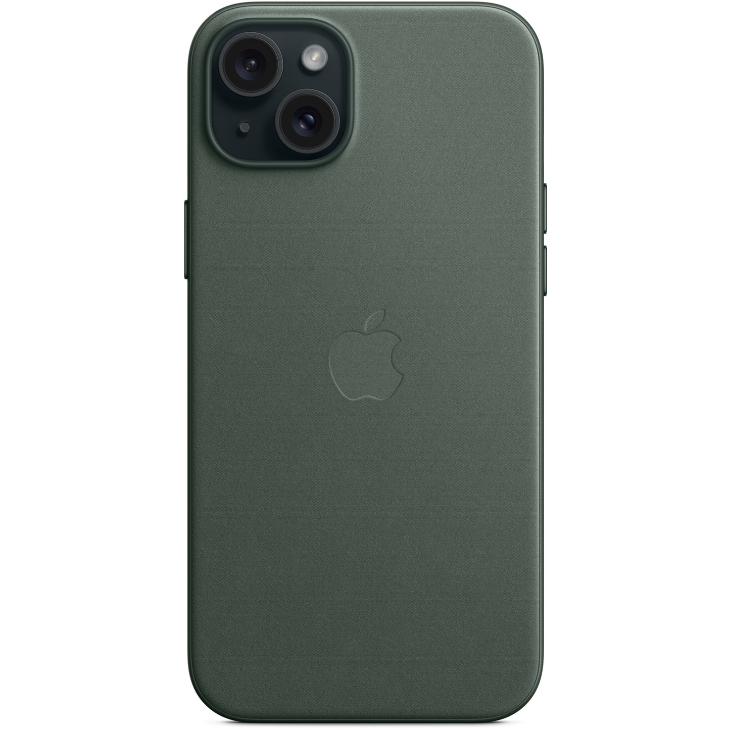 MT4F3ZM/A Apple FineWoven Case with MagSafe iPhone 15 Plus Evergreen