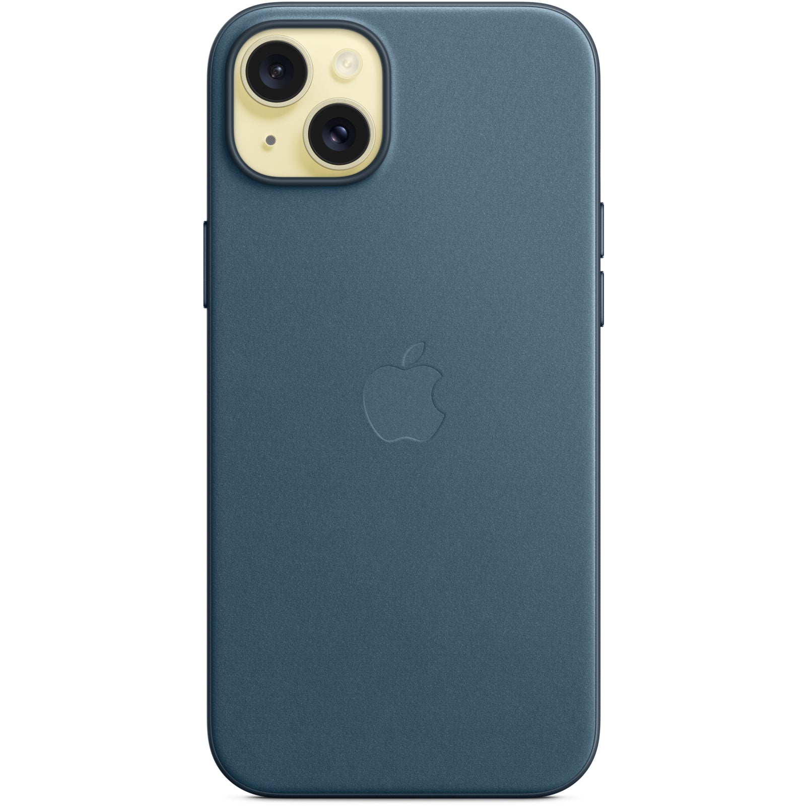 MT4D3ZM/A Apple FineWoven Case with MagSafe iPhone 15 Plus Pacific Blue