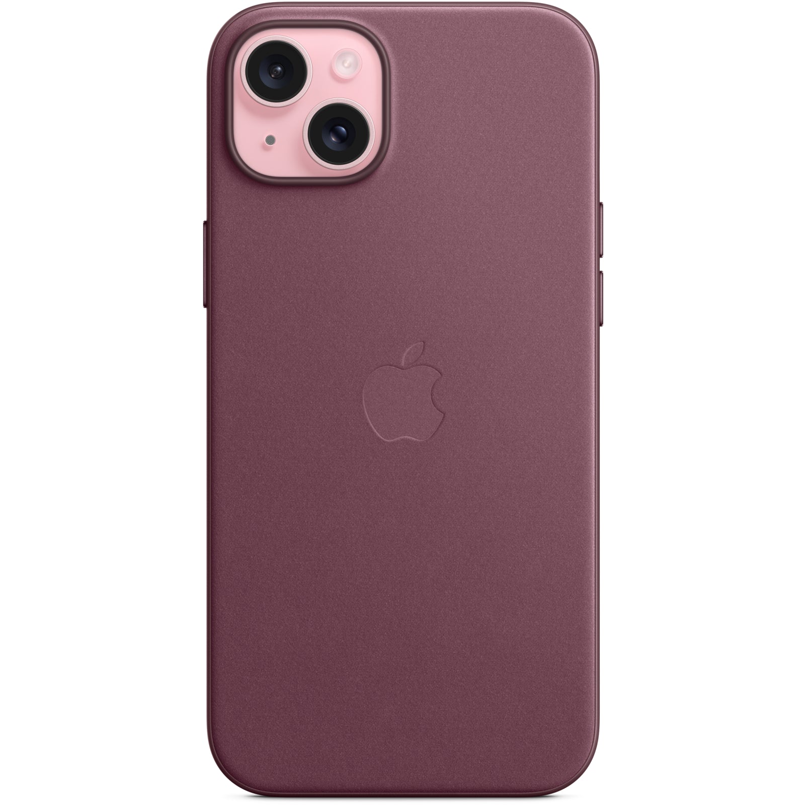 MT4A3ZM/A Apple FineWoven Case with MagSafe iPhone 15 Plus Mulberry