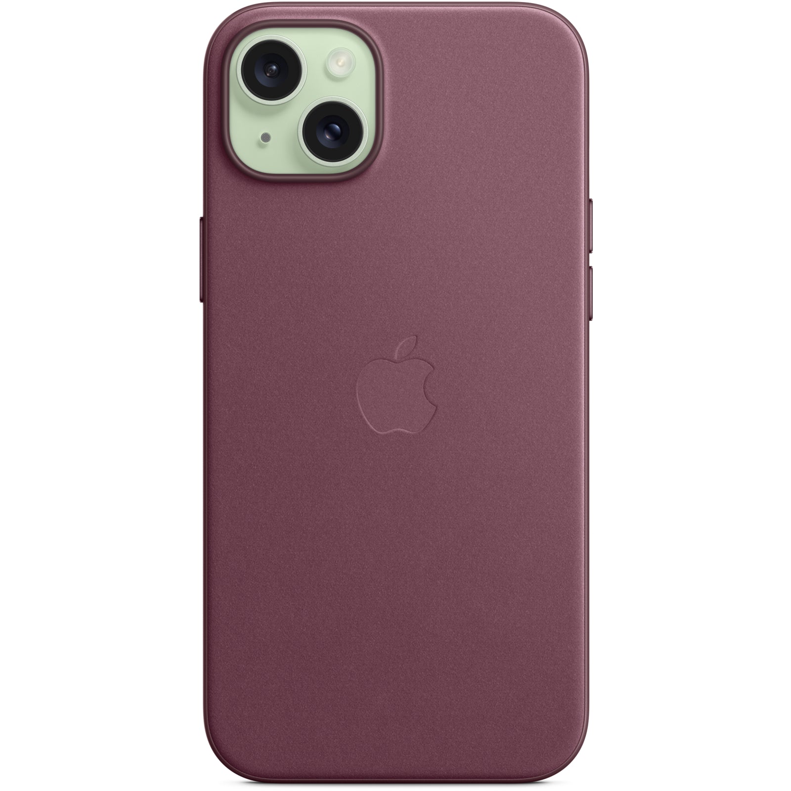 MT4A3ZM/A Apple FineWoven Case with MagSafe iPhone 15 Plus Mulberry