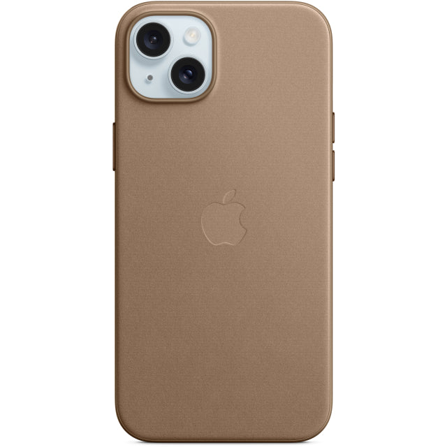 MT473ZM/A Coque Apple FineWoven avec MagSafe iPhone 15 Plus Taupe