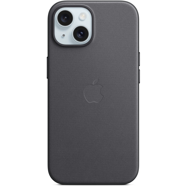 MT393ZM/A Apple FineWoven Case mit MagSafe iPhone 15 Schwarz