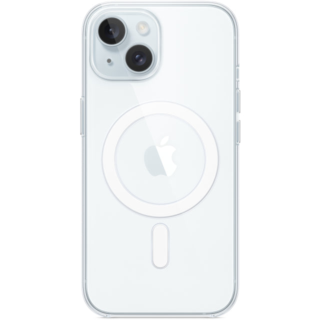 MT203ZM/A Coque transparente Apple avec MagSafe iPhone 15 Transparent