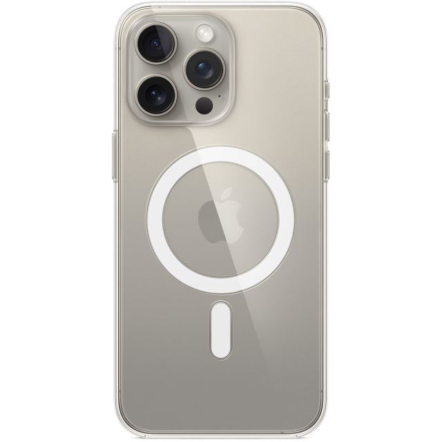 MT233ZM/A Apple Clear Case mit MagSafe iPhone 15 Pro Max Transparent