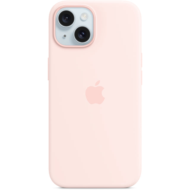 MT0U3ZM/A Apple Silikon Case mit MagSafe iPhone 15 Hellrosa