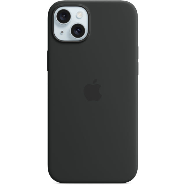 MT103ZM/A Apple Silikon Case mit MagSafe iPhone 15 Plus Schwarz