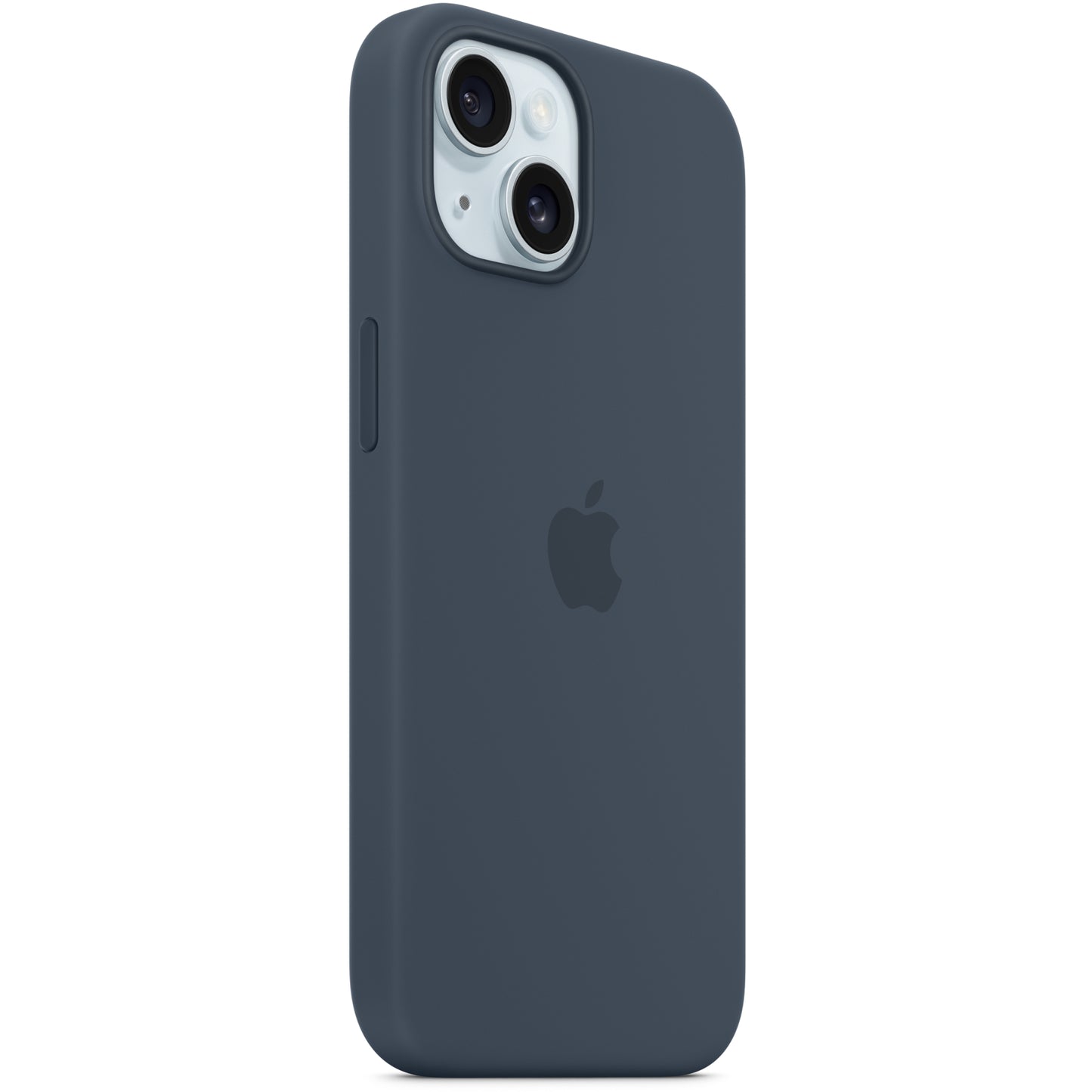 MT123ZM/A Apple Silicone Case with MagSafe iPhone 15 Plus Storm Blue