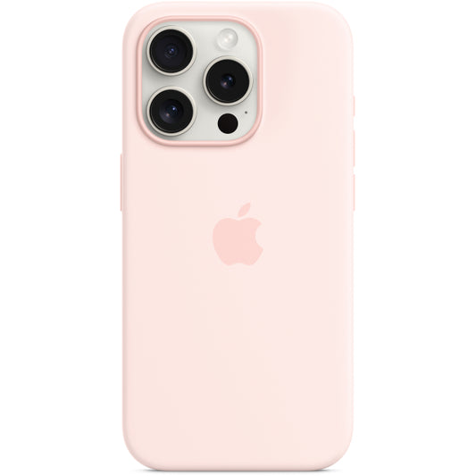 MT1F3ZM/A Apple Silicone Case with MagSafe iPhone 15 Pro Light Pink
