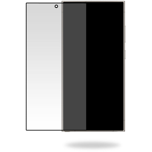 Mobilize Glass Screen Protector - Cadre Noir - Samsung Galaxy S24 Ultra 5G