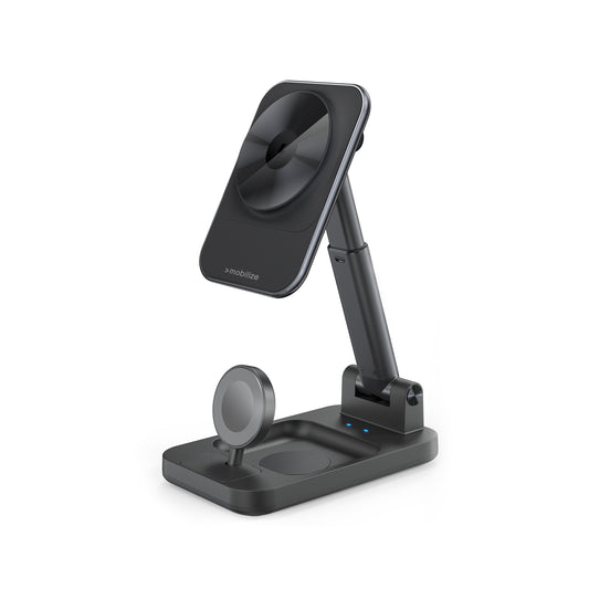 Mobilize 3in1 Charger Station MagSafe Compatible 15W Black