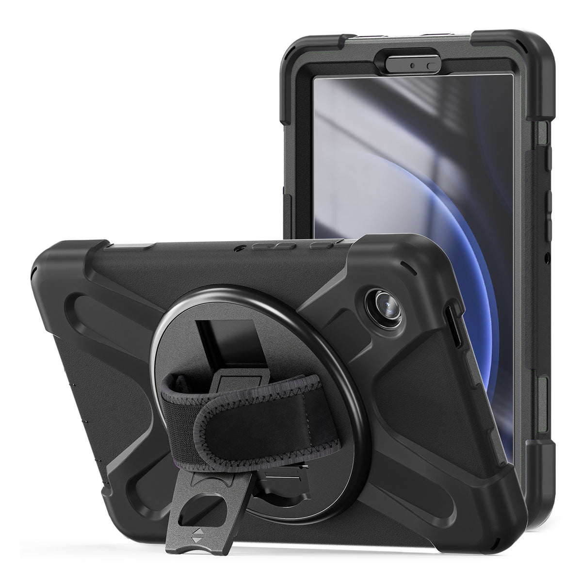 Xccess Survivor All-round Case Samsung Galaxy Tab A9 8.7 Black (Screenless)
