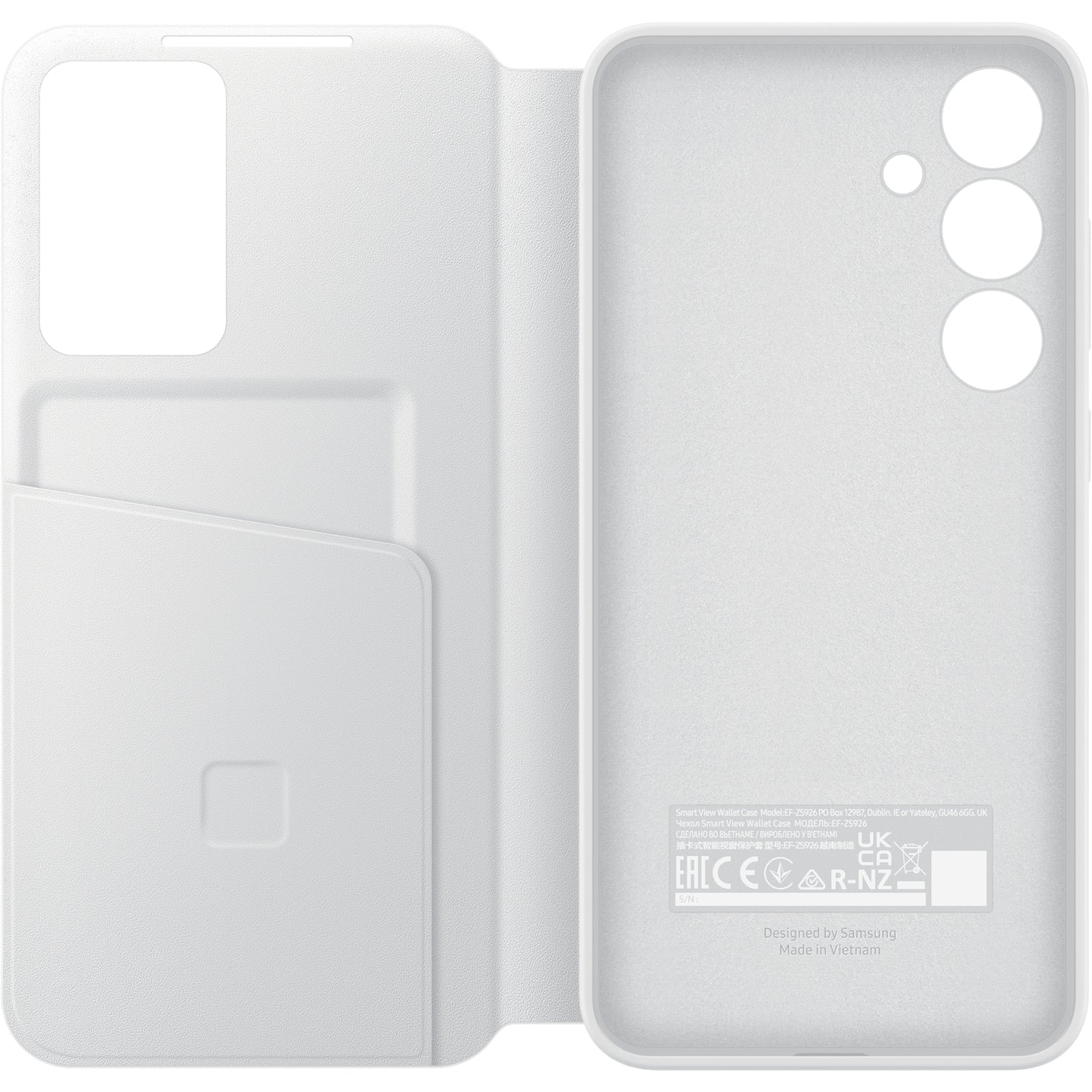 EF-ZS926CWEGWW Samsung Smart View Wallet Case Galaxy S24+ 5G White