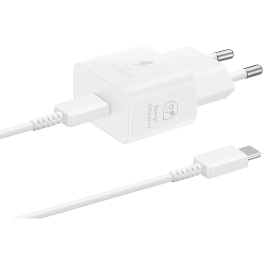 EP-T2510XWEGEU Samsung USB-C PD Wall Charger 25W + USB-C Cable White