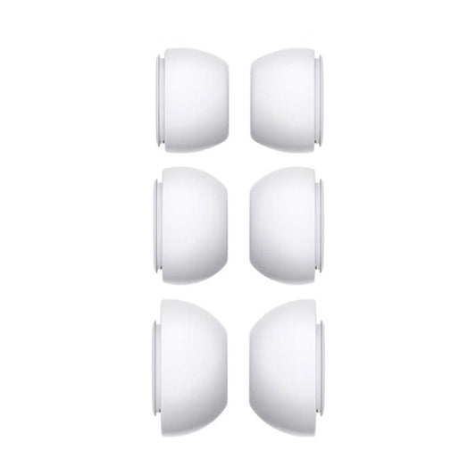 Xccess Embouts de rechange en silicone pour Airpod Pro 1/2 Taille S/M/L (3 paires) Blanc
