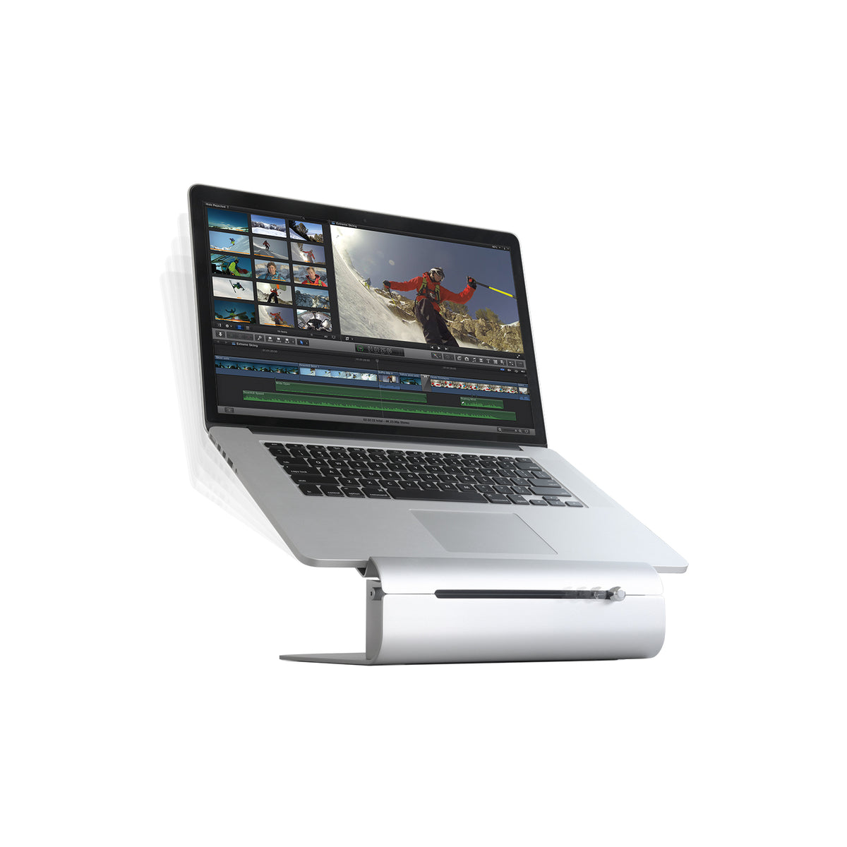 Rain Design iLevel2 Adjustable Laptop Stand Space Grey