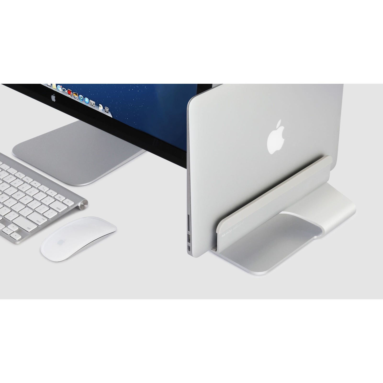 Rain Design mTower Vertical Laptop Stand Silver