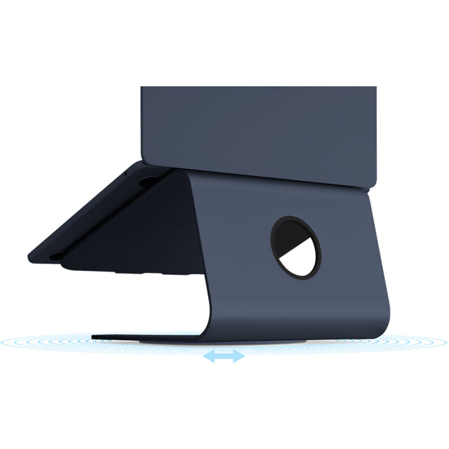 Rain Design mStand 360 Laptopständer + Drehfuß Midnight