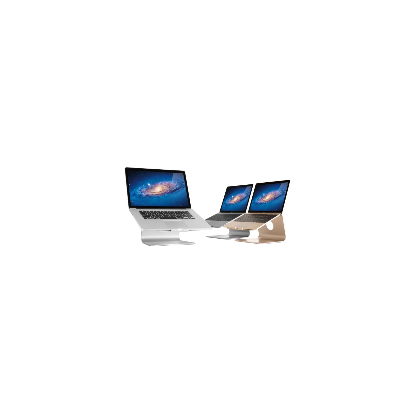 Rain Design mStand 360 Laptop Stand + Swivel Base Midnight