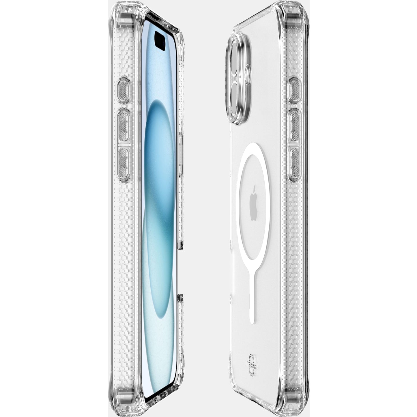 ITSKINS Level 2 HybridMagClear_R for Apple iPhone 16 Transparent