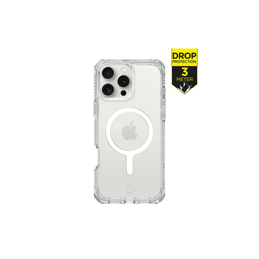 ITSKINS Level 2 HybridMagClear_R for Apple iPhone 16 Pro Transparent