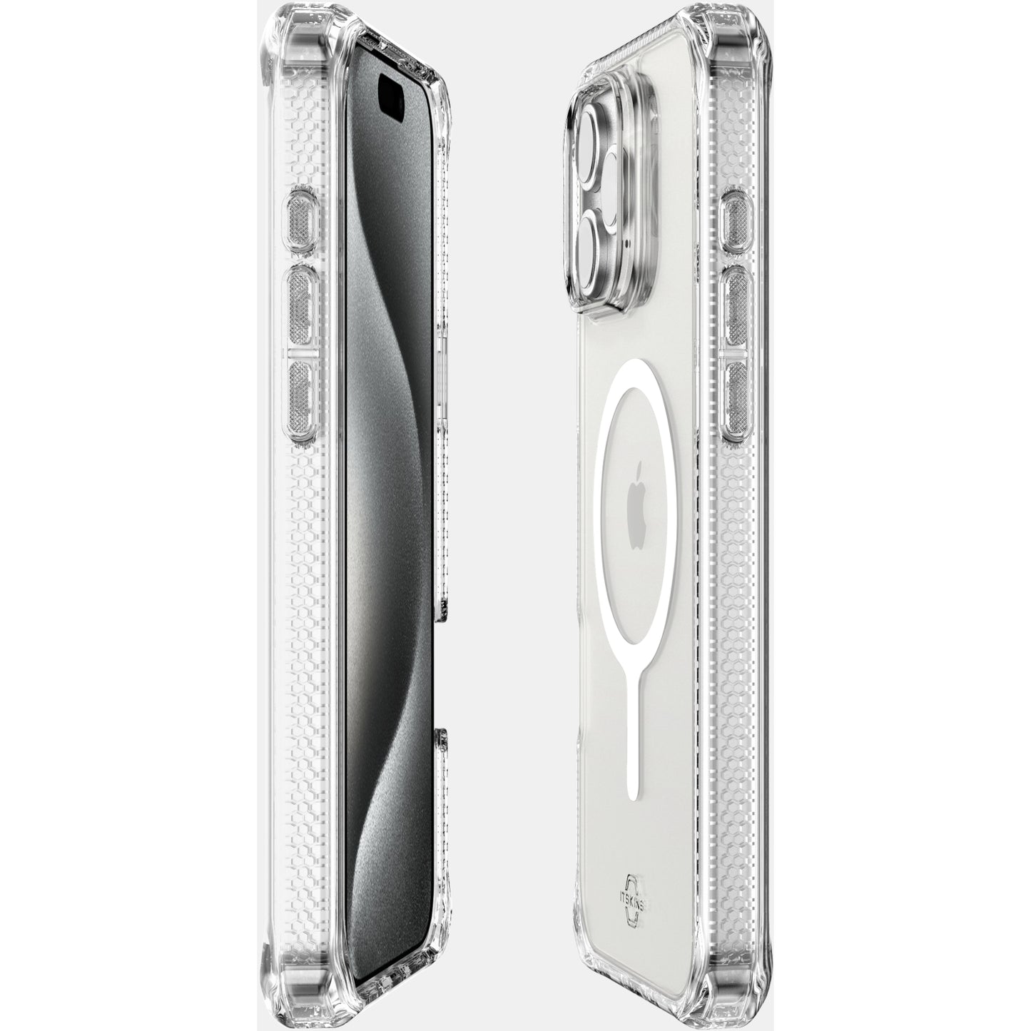 ITSKINS Level 2 HybridMagClear_R for Apple iPhone 16 Pro Transparent