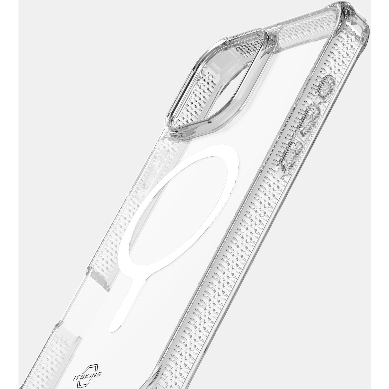 ITSKINS Level 2 HybridMagClear_R for Apple iPhone 16 Pro Transparent