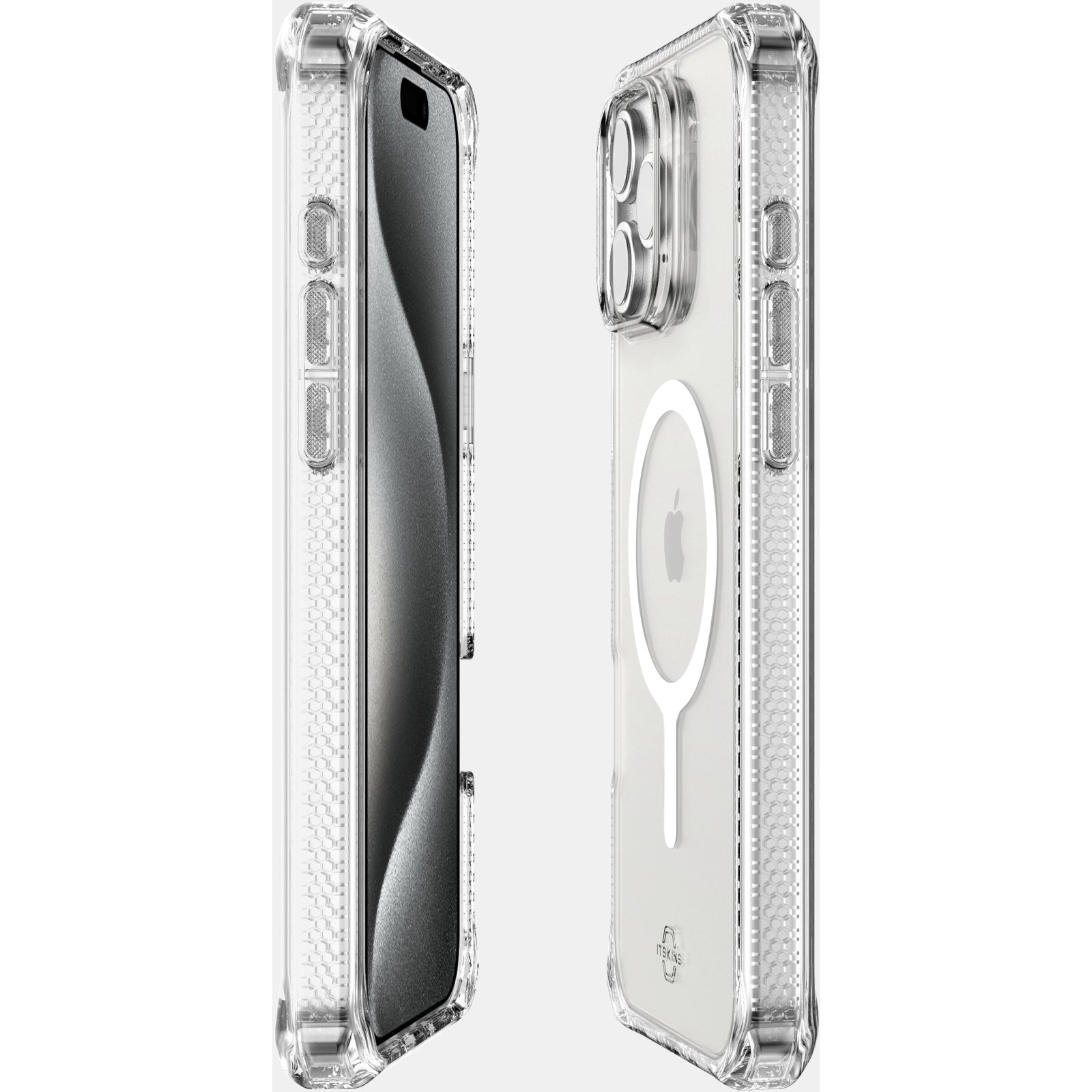 ITSKINS Level 2 HybridMagClear_R for Apple iPhone 16 Pro Max Transparent