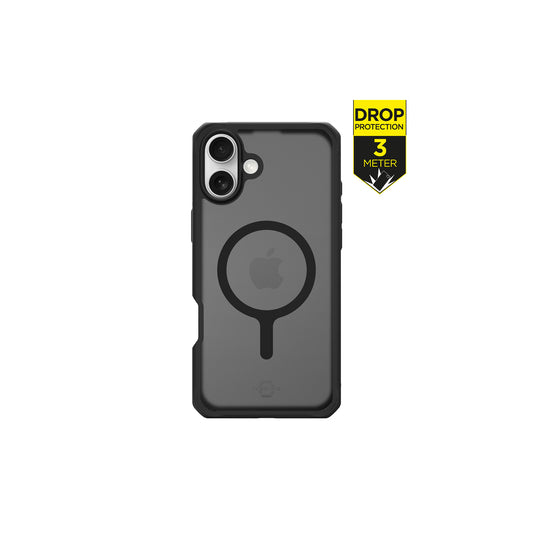 ITSKINS Level 2 HybridMagFrost_R for Apple iPhone 16 Plus Black
