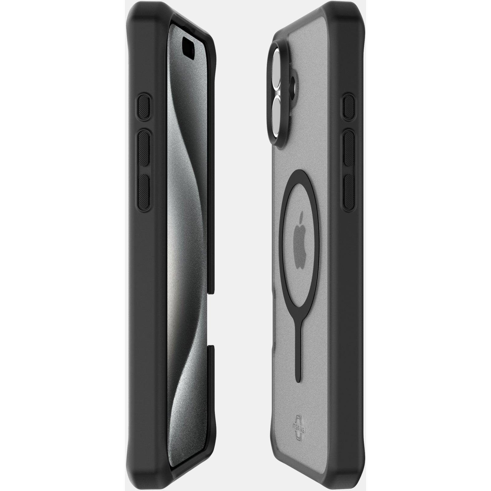 ITSKINS Level 2 HybridMagFrost_R for Apple iPhone 16 Plus Black