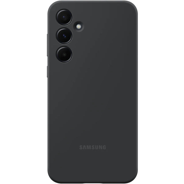 EF-PA556TBEGWW Samsung Coque en silicone Galaxy A55 5G Noir