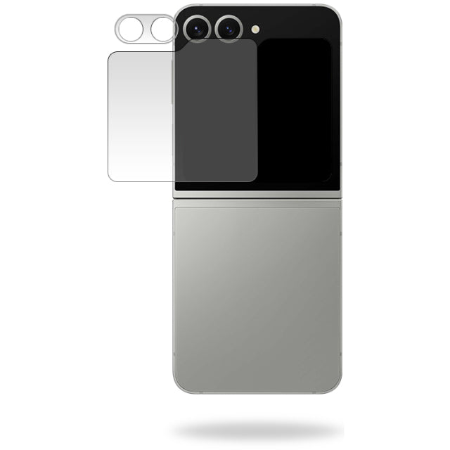 Mobilize Glass Screen Protector Samsung Galaxy Z Flip6 (écran extérieur + appareil photo)