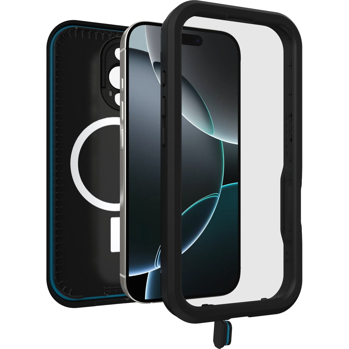 OtterBox Fre for MagSafe Case Apple iPhone 16 Pro Black