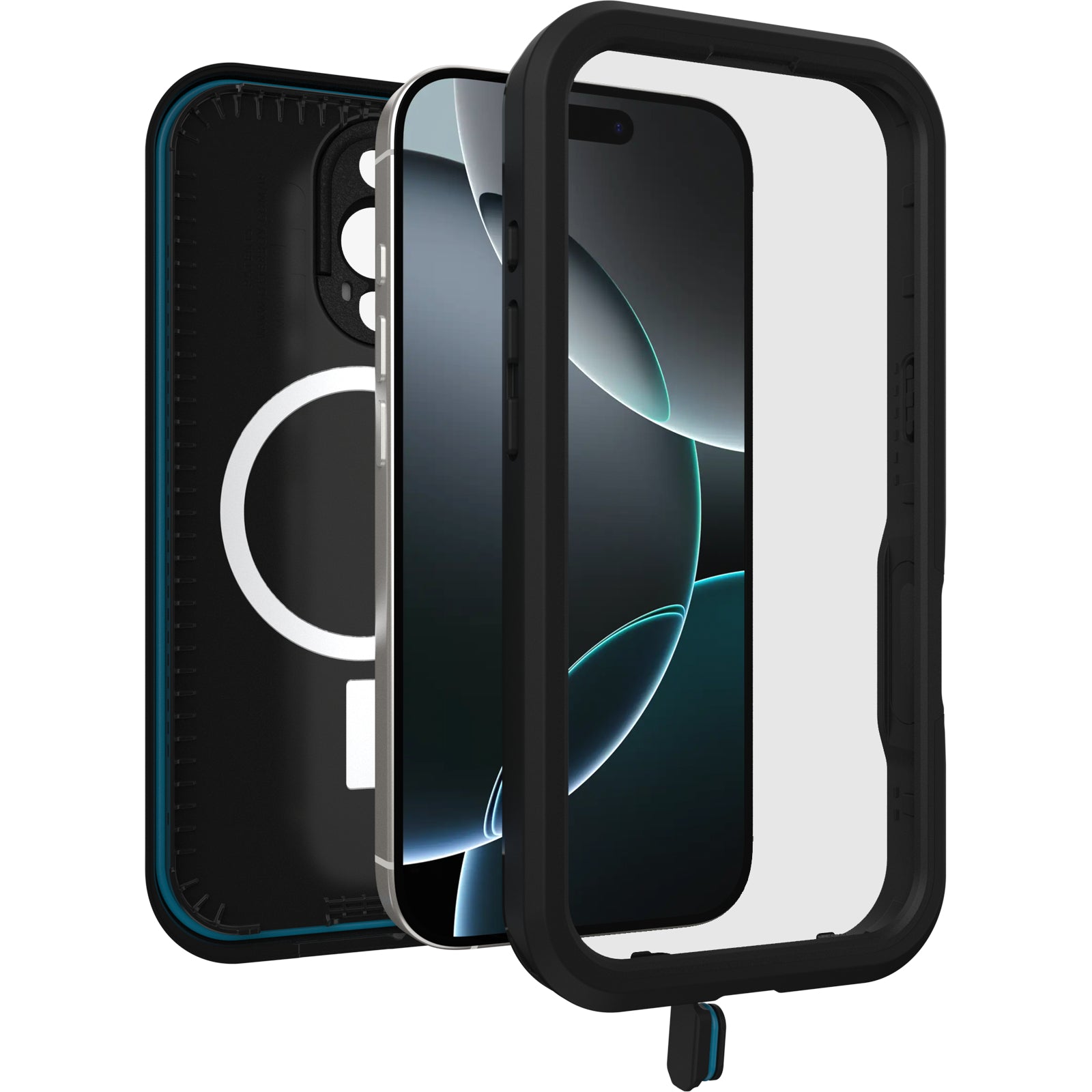OtterBox Fre for MagSafe Case Apple iPhone 16 Pro Black