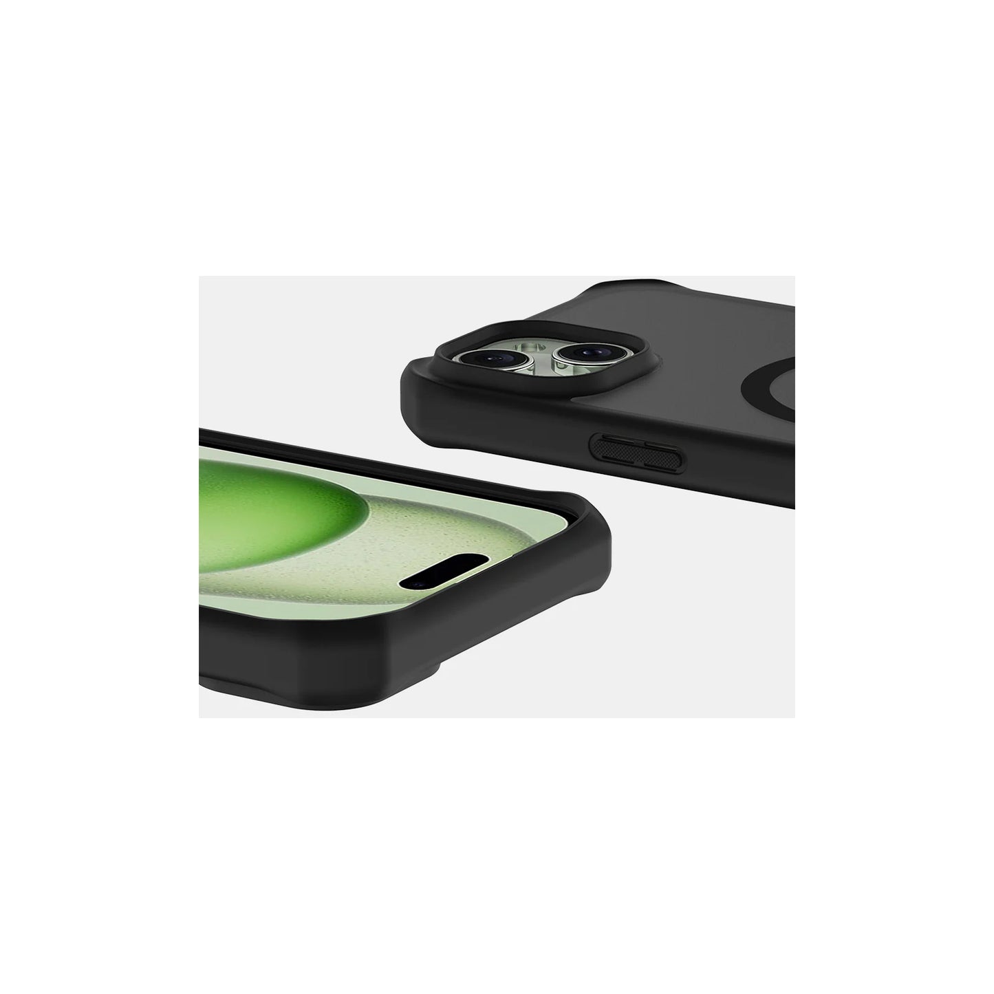 ITSKINS Level 2 HybridMagFrost_R for Apple iPhone 14/15 Black