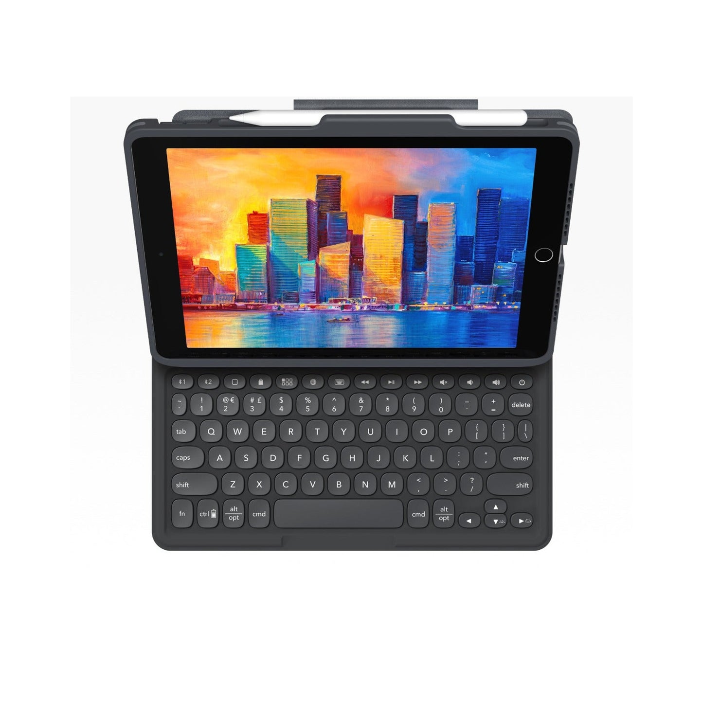 ZAGG Pro Keys Bluetooth Keyboard Case for Apple iPad 10.9 (2022)/iPad 11 (2025) QWERTY Black
