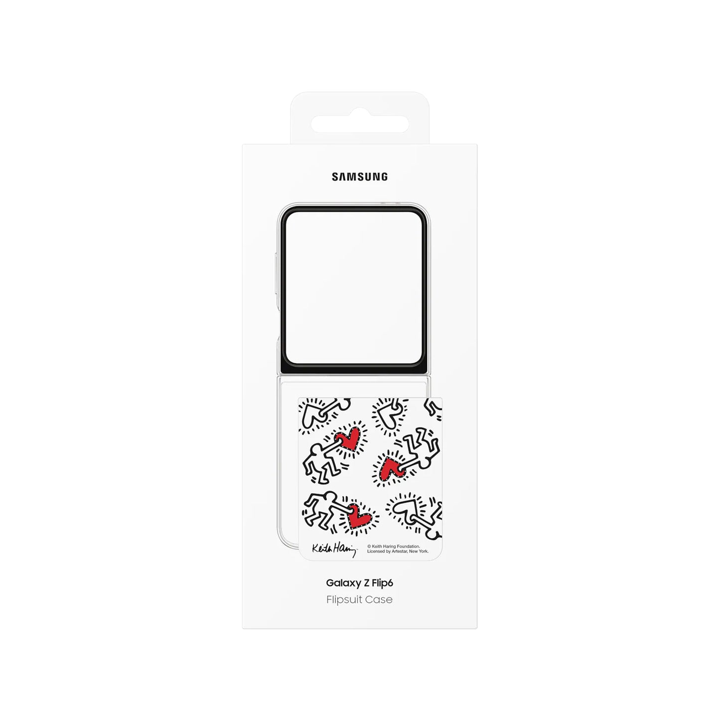EF-ZF741CWEGWW Samsung Flipsuit Case Galaxy Z Flip6 Clear/White
