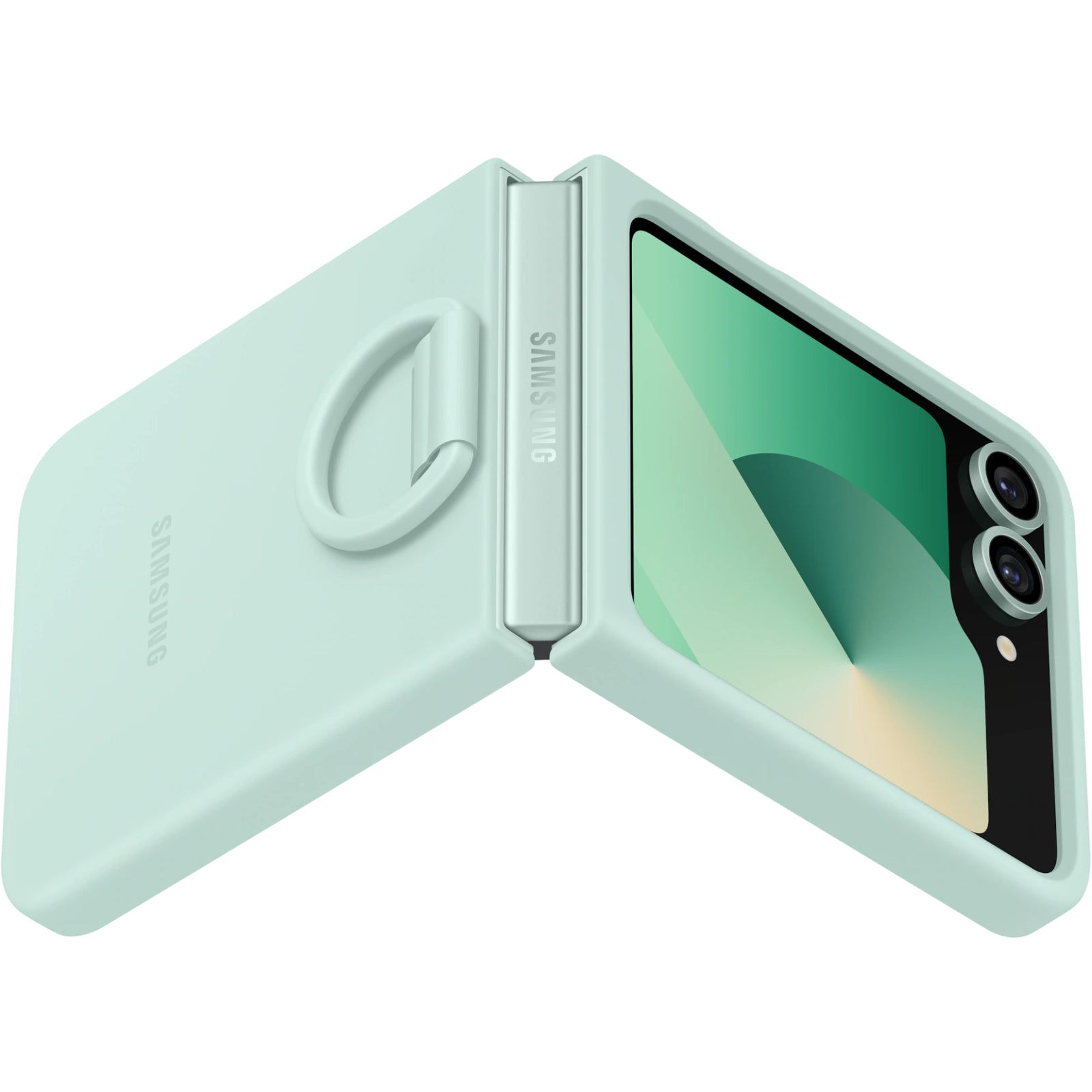 EF-PF741TMEGWW Samsung Silicone Cover with Ring Galaxy Z Flip6 Mint