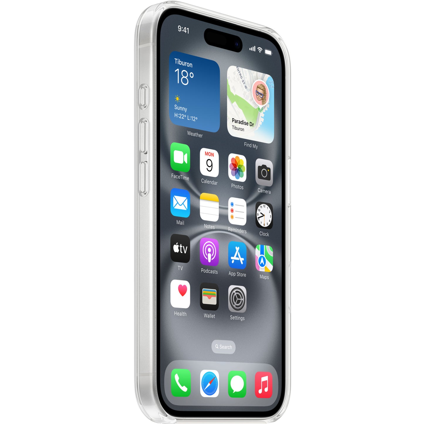 MA7D4ZM/A Apple Clear Case with MagSafe iPhone 16 Plus Transparent