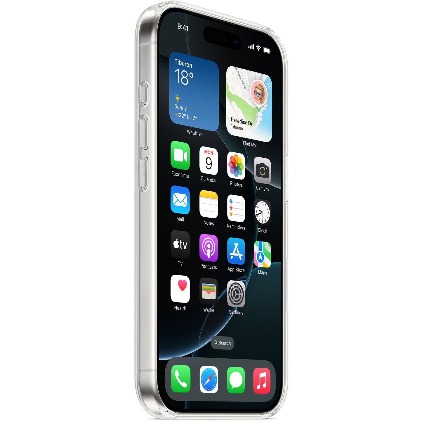 MA7E4ZM/A Apple Clear Case with MagSafe iPhone 16 Pro Transparent