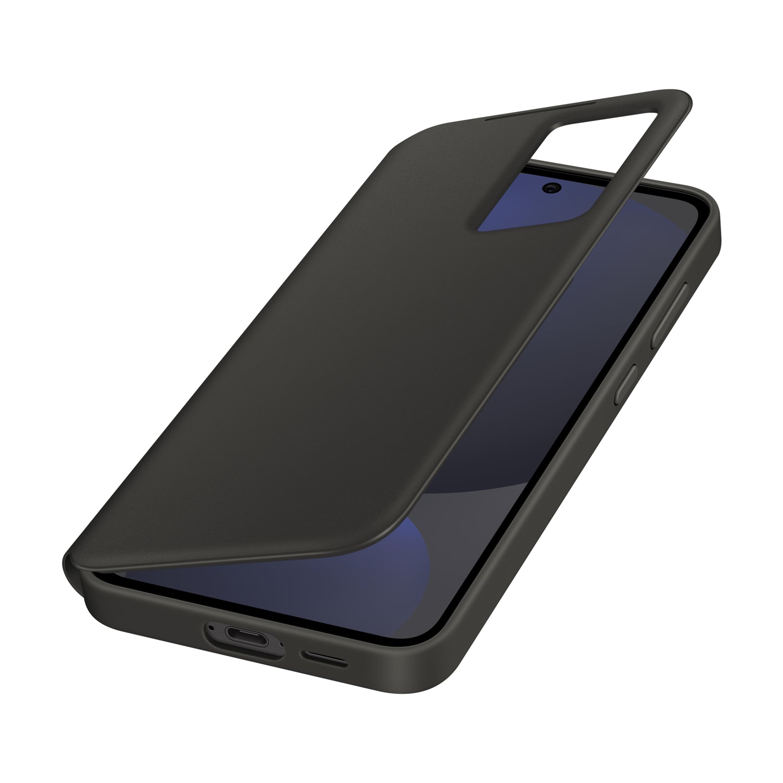 EF-ZS721CBEGWW Samsung Smart View Wallet Case Galaxy S24 FE 5G Black
