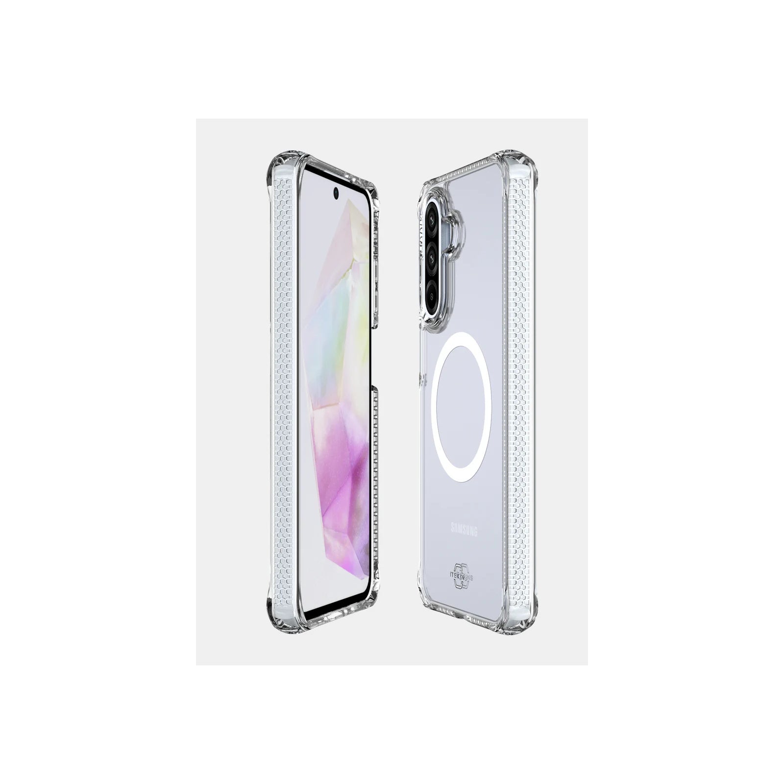 ITSKINS Level 2 HybridMagClear_R for Samsung Galaxy A56 5G Transparent