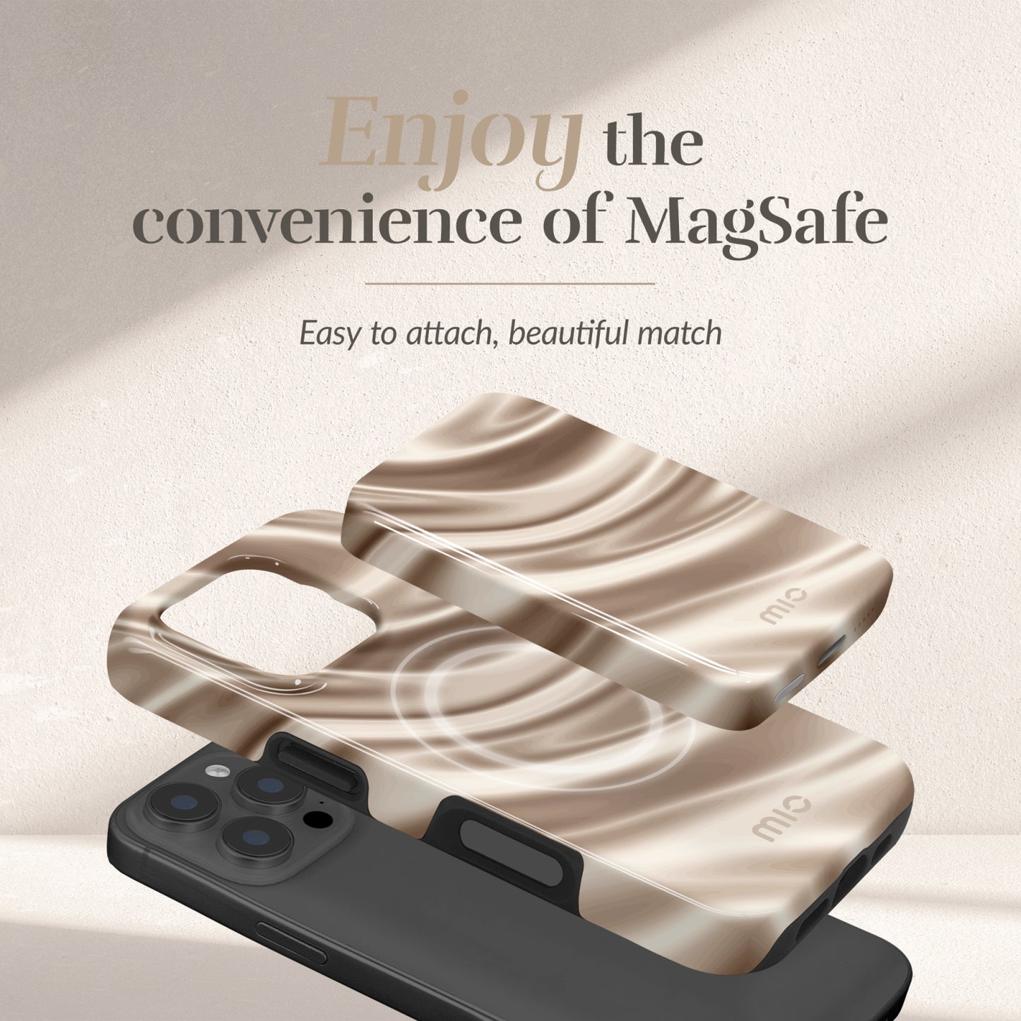 MIO Powerbank 5000mAh with Double sided Magsafe Compatibility Silky Dreams - Glossy