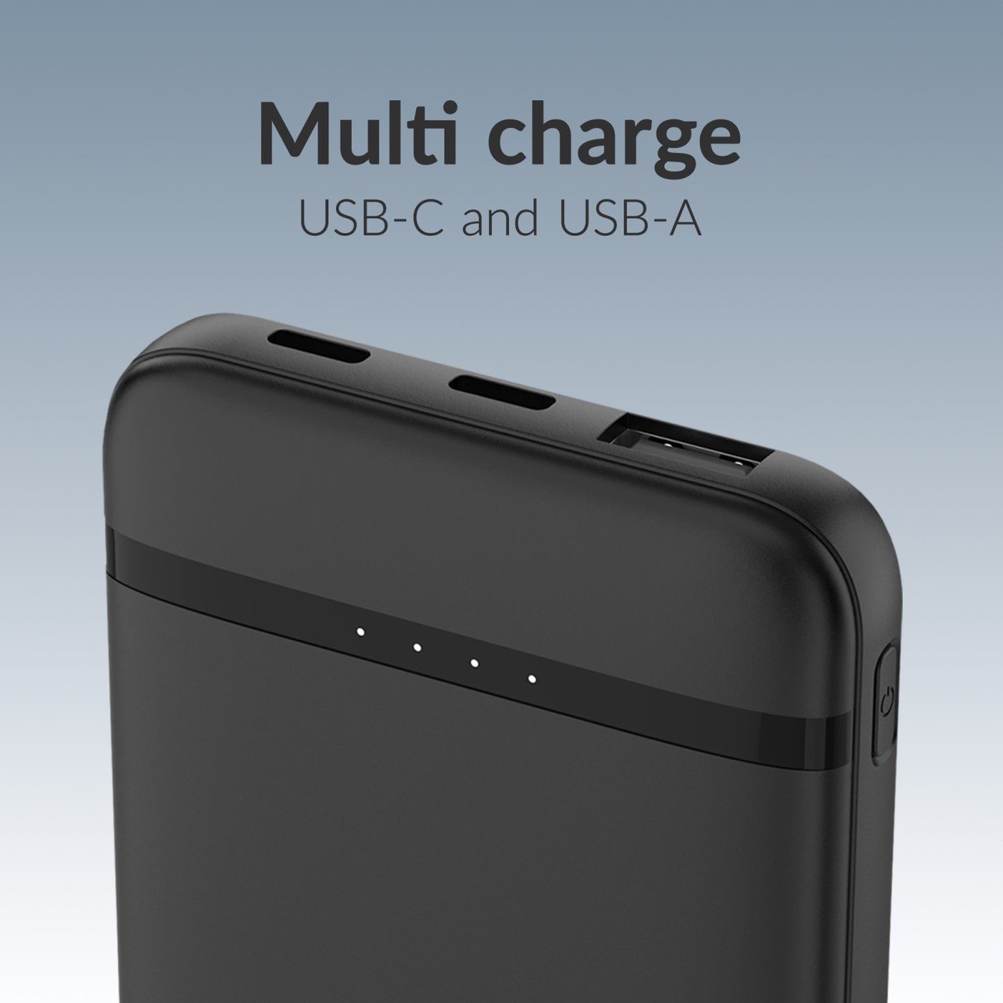 Mobilize Power Bank 5000mAh 10W Black