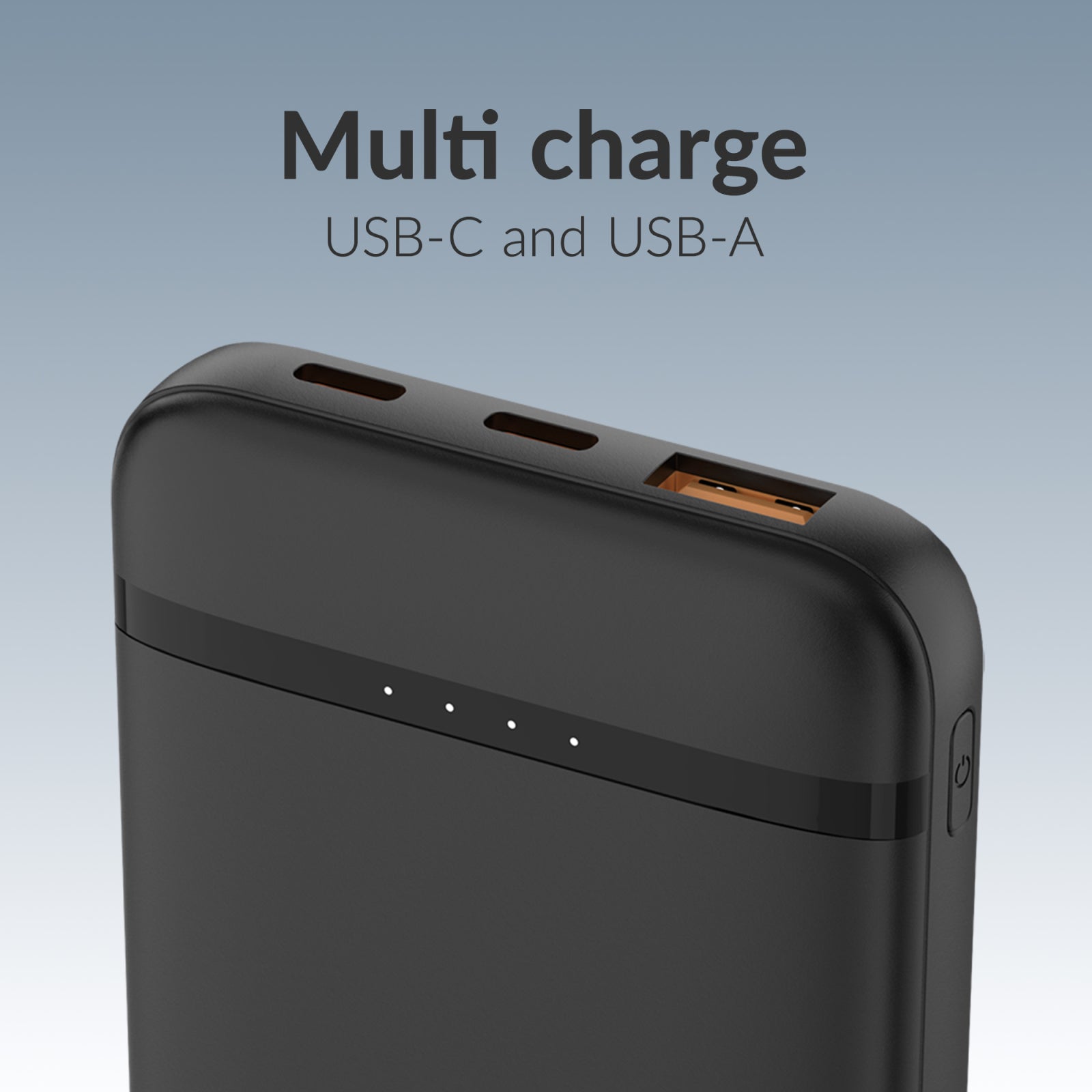 Mobilize Power Bank 10000mAh PD 20W Black