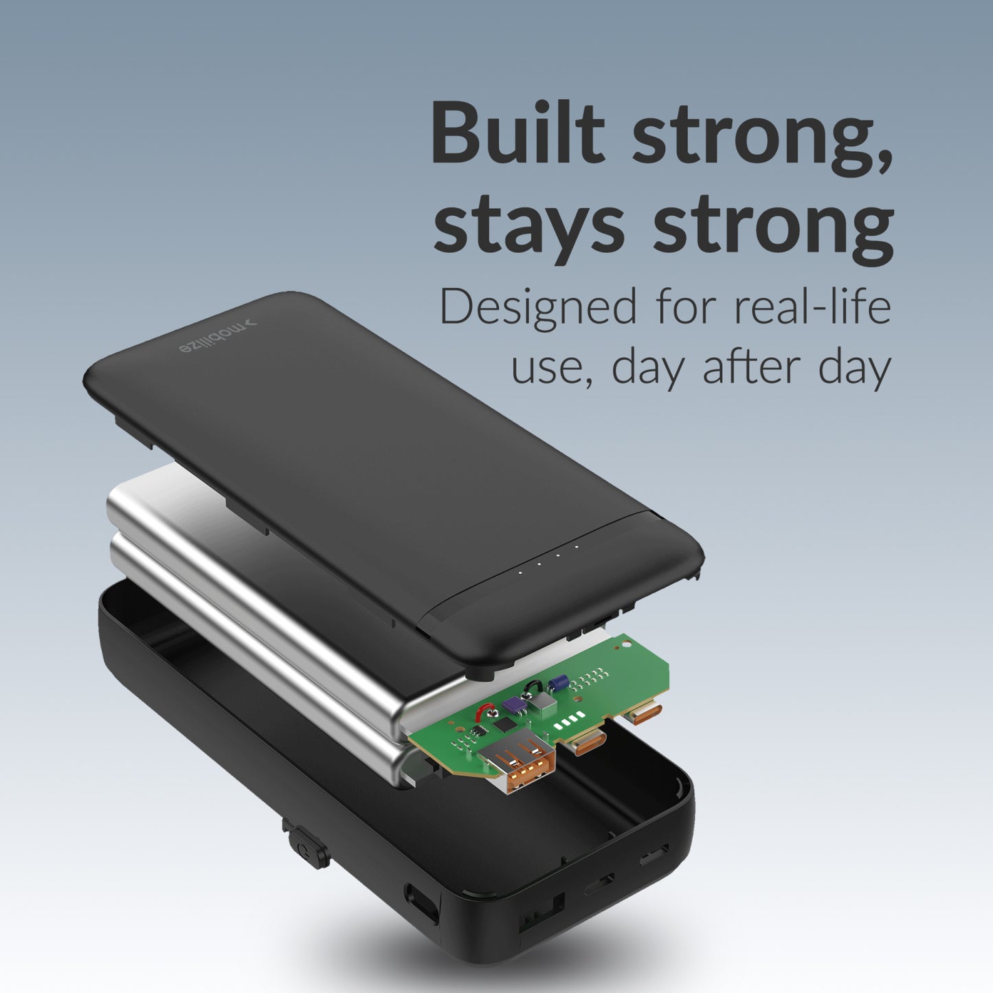 Mobilize Power Bank 20000mAh PD 20W Black
